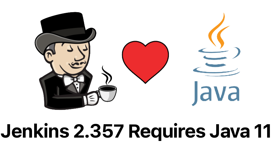 Jenkins requires Java 11