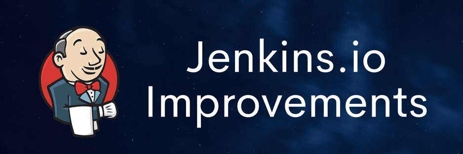 Jenkins io improvements Update