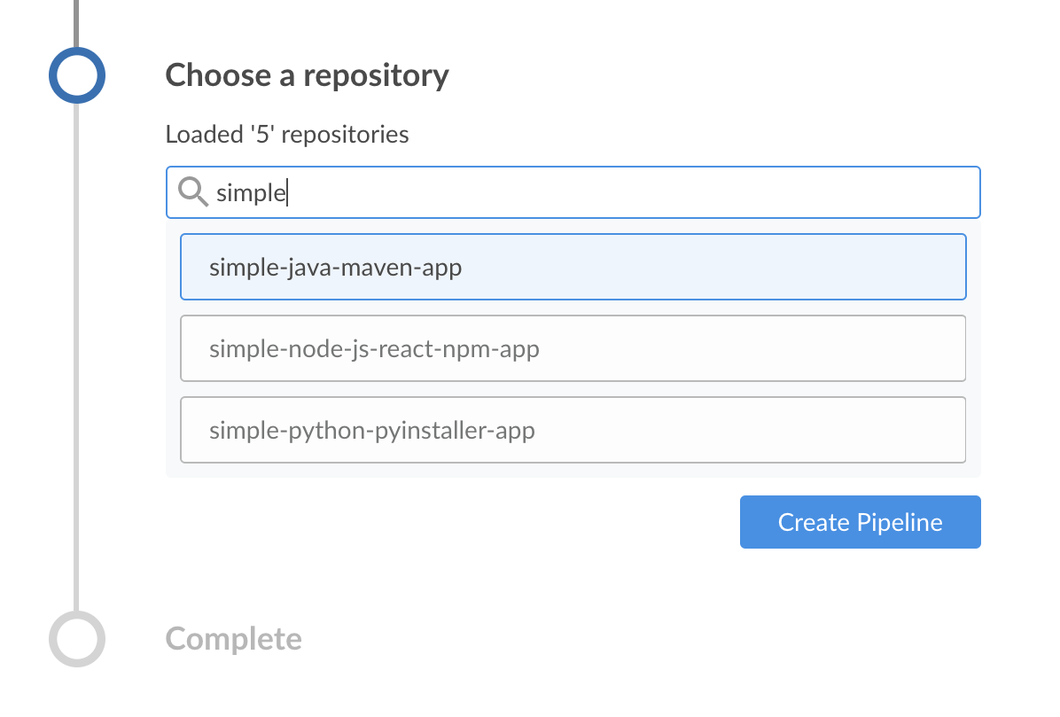 Choose a repository