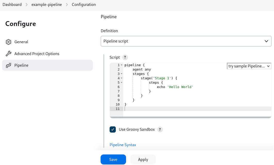 Getting Started With Pipeline