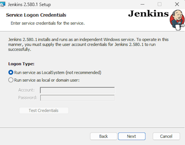 Account Selection