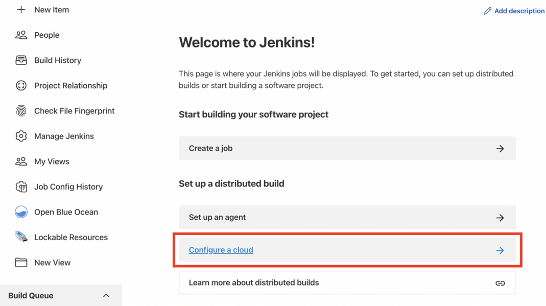 configure cloud