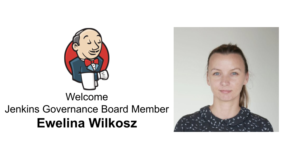 Welcome Ewelina Wilkosz - new Jenkins Governance Board member