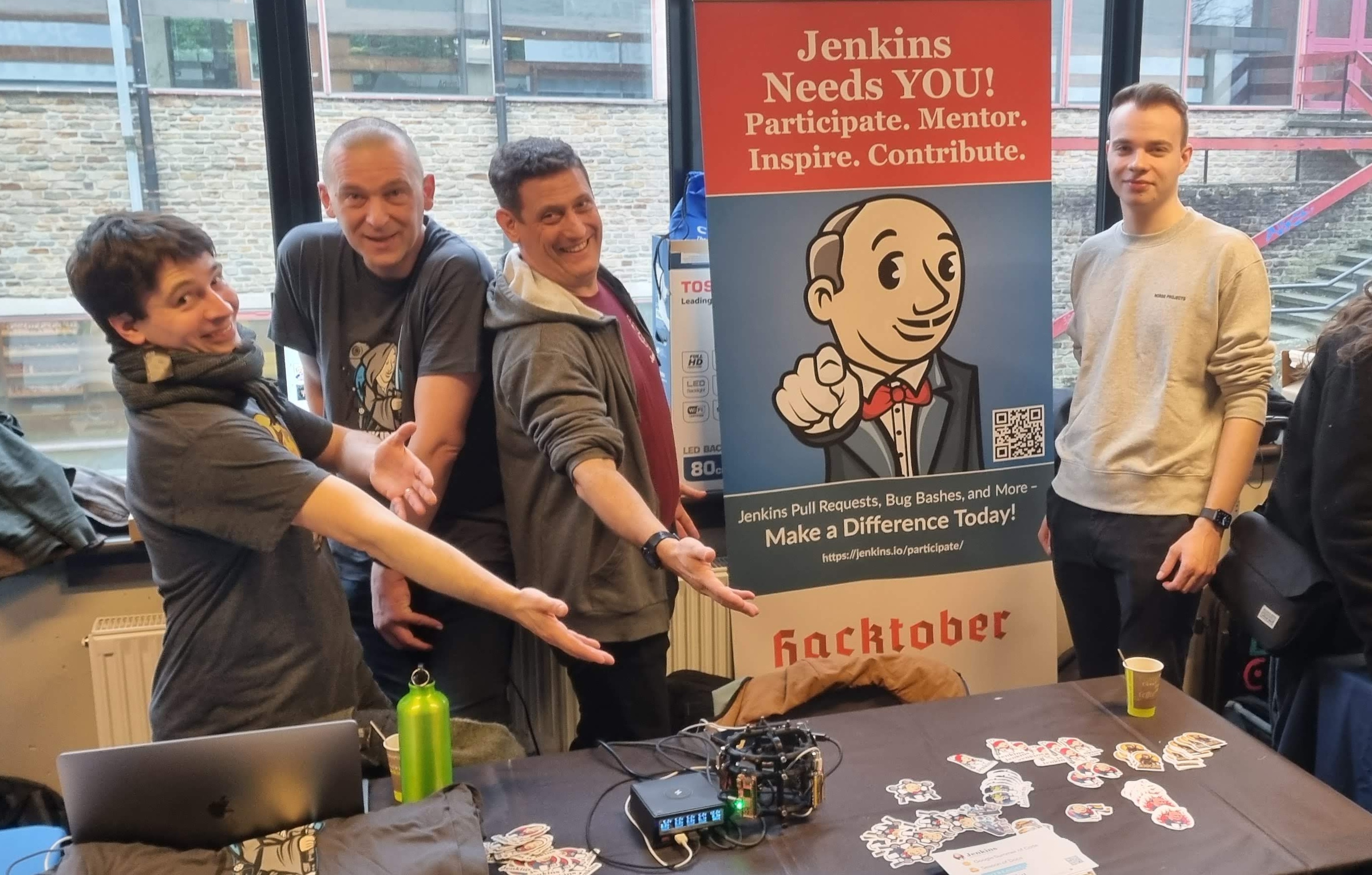 Jenkins booth