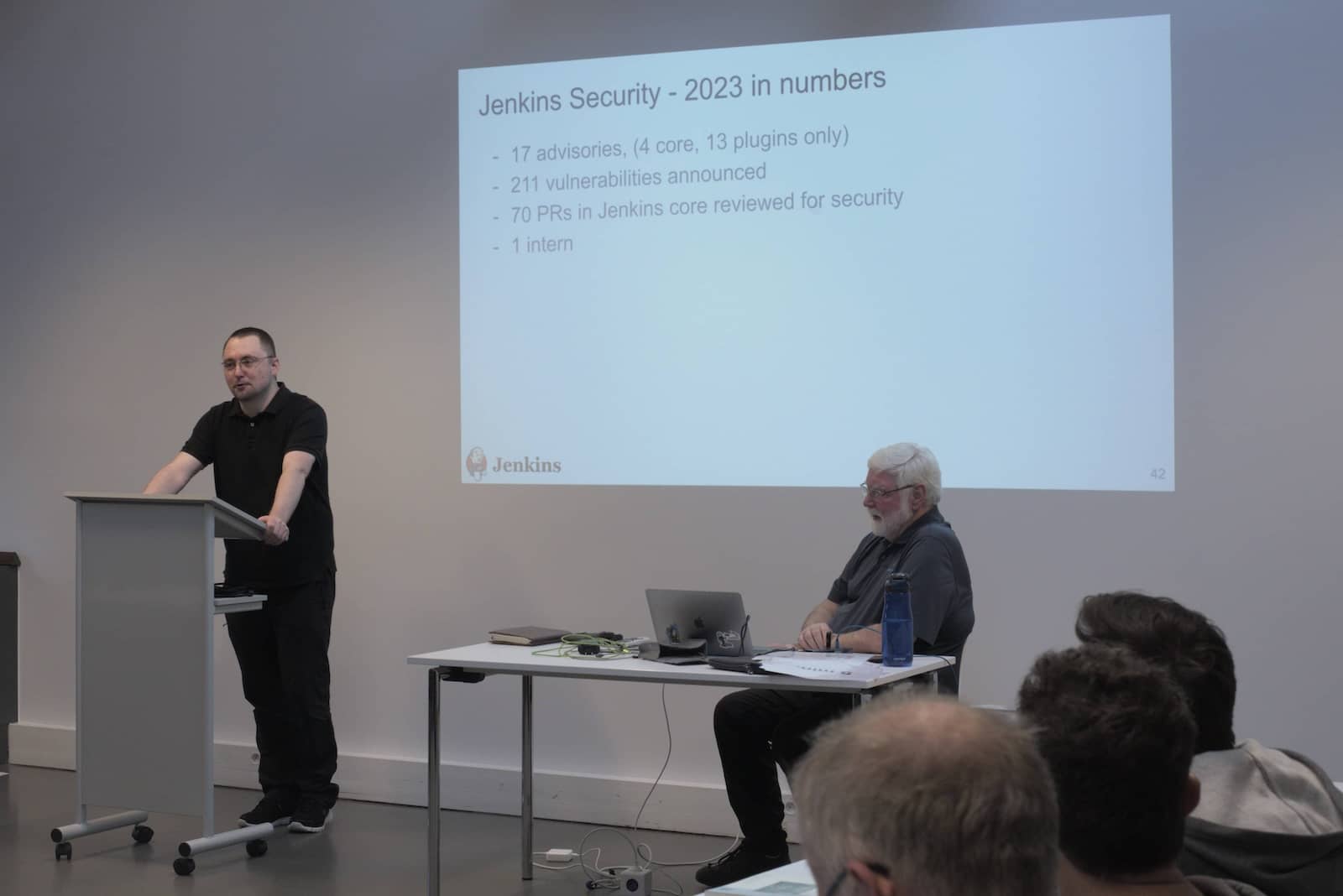 Wadeck Follonier reviews the statistics for Jenkins security in 2023.