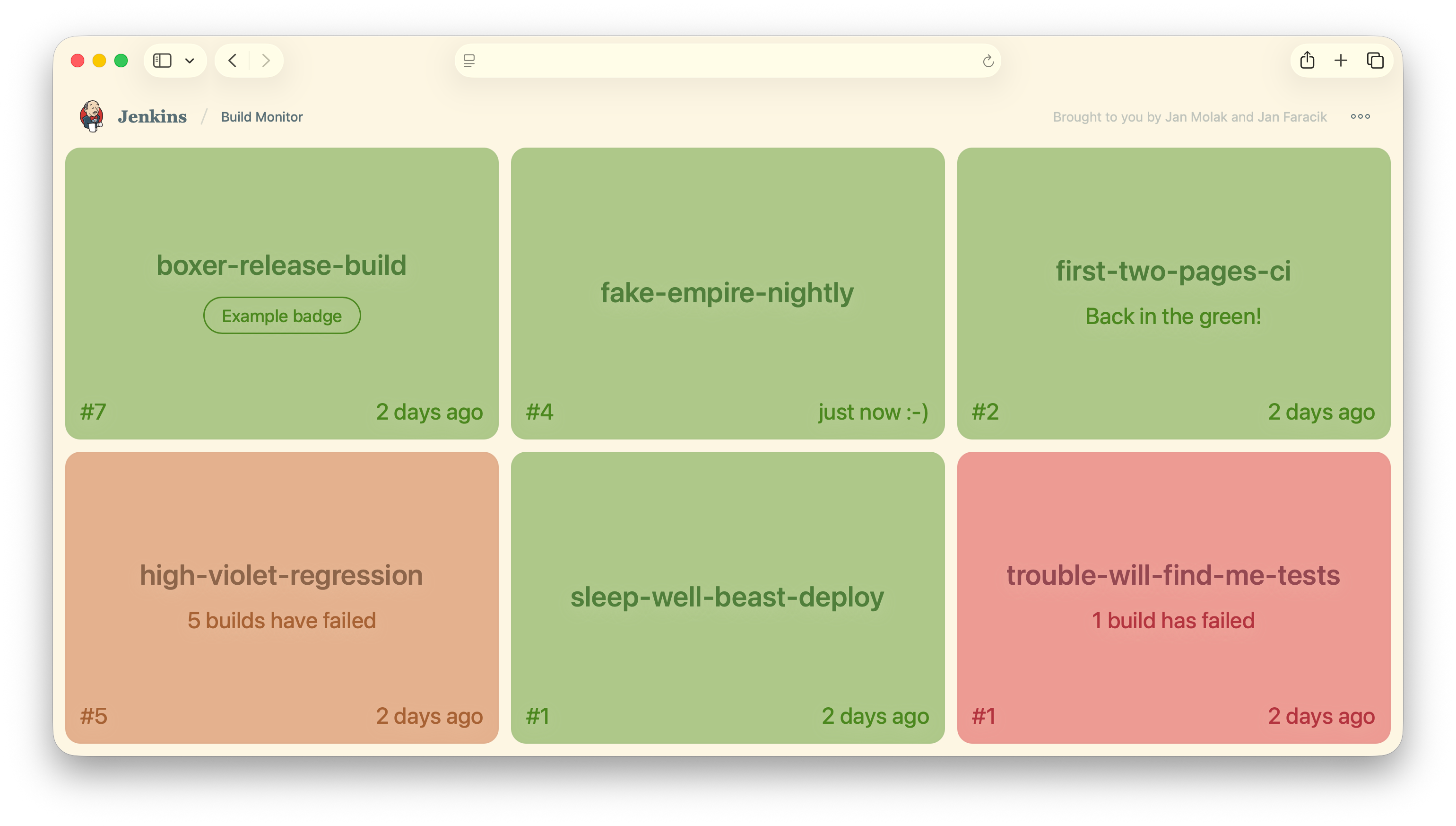 Solarized theme for Jenkins